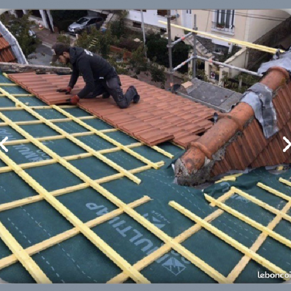 Réparation de toiture